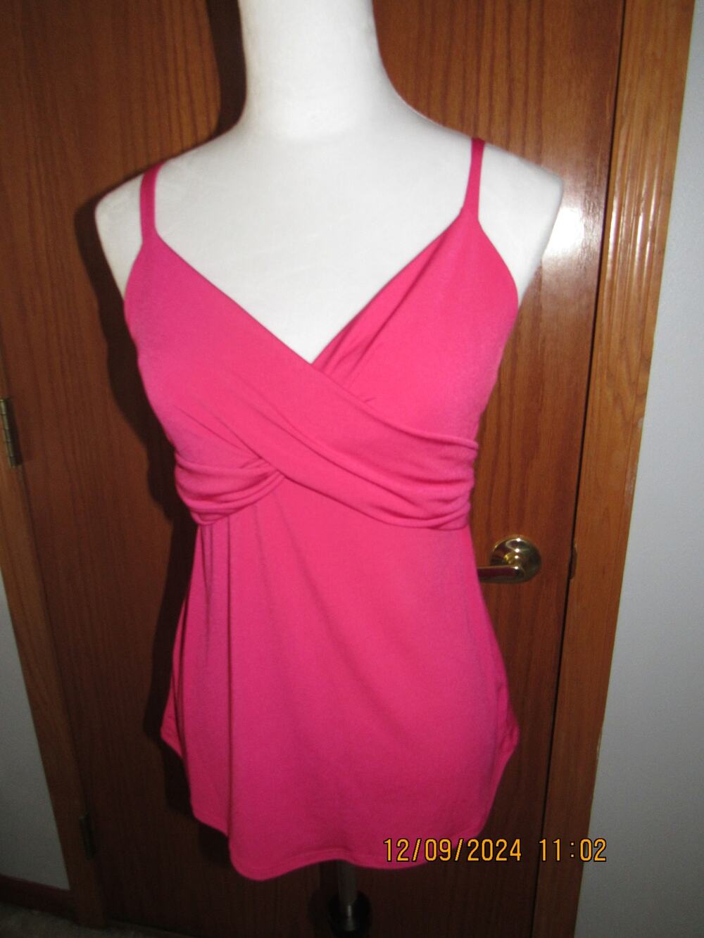 Small Dressy Tank Top – Electric Pink Perfection